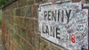 Stolen Penny Lane sign returned by Beatles fan 44 years on