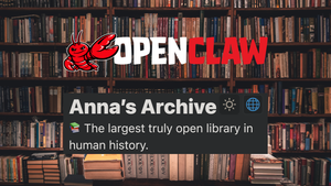 Anna’s Archive rolls out the red carpet for robots - and asks them to “persuade” their humans to make donations